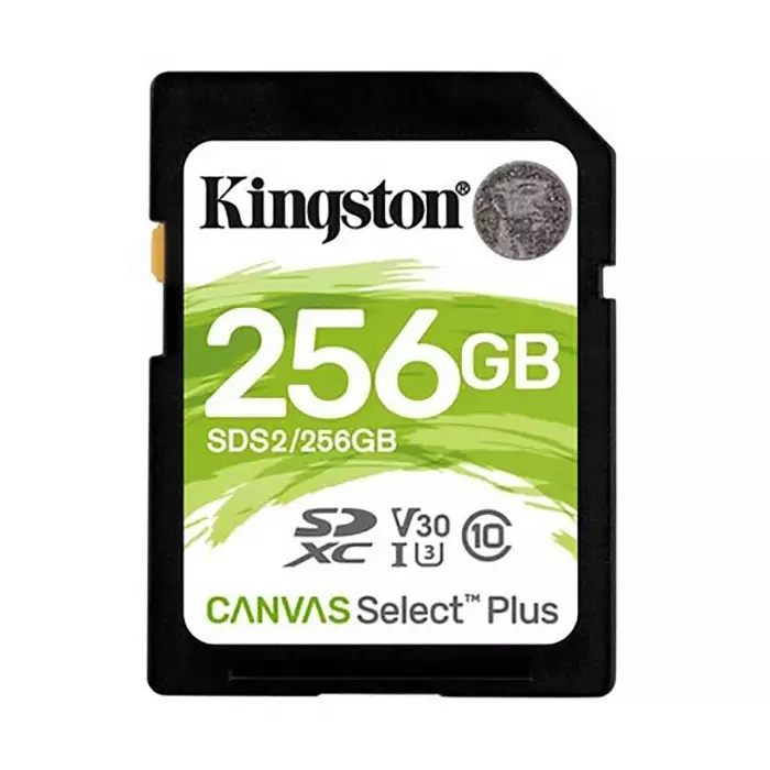 Kingston 256 GB SDXC SD Card, Class 10, UHS-I, SDS2/256GB