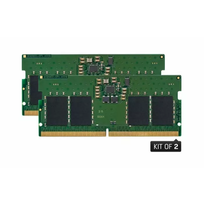 Kingston 16 GB DDR5 Laptop RAM, 4800MHz, SODI mm, 1.1V, KVR48S40BS6K2-16