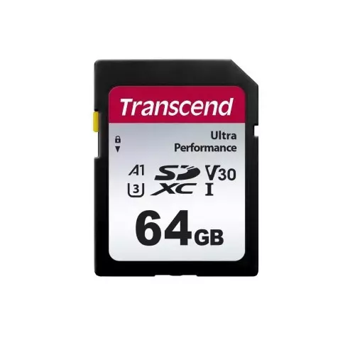 Transcend 64 GB Industrial SDXC SD Card, UHS-I U3, TS64GSDC340S