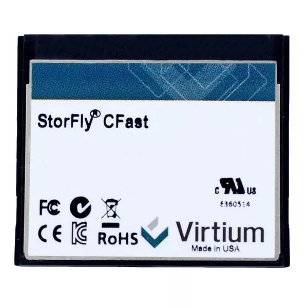 Virtium CFast Card 120 GB Memory Size 42.8x36.4x3.3 mm, VSFCS2XI120G-V11