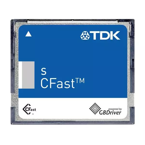 TDK CFast Card 512 MB Memory Size 42.8x36.4x3.6 mm, CAE3B512MTNAWB00EAA0