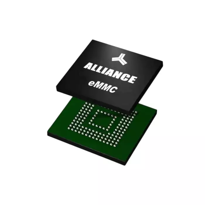 Alliance Memory NAND 16GByte eMMC Flash Memory 153-Pin FBGA, ASFC16G31M-51BIN