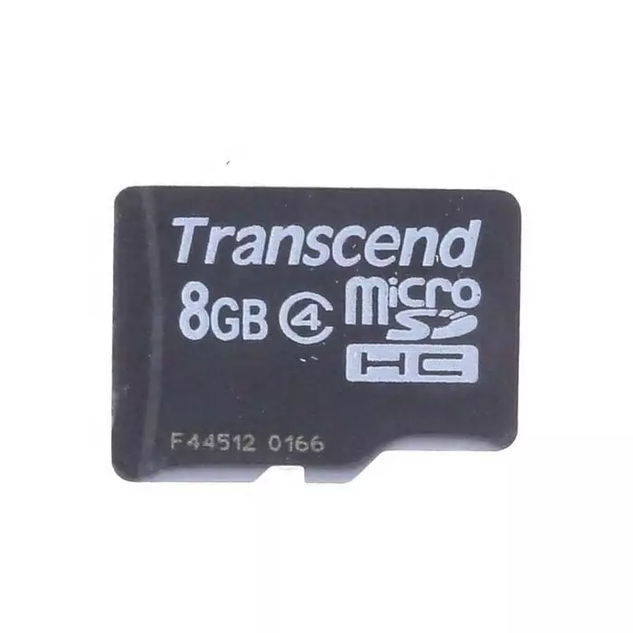 Transcend 8 GB MicroSDHC Micro SD Card, Class 4, TS8GUSDC4