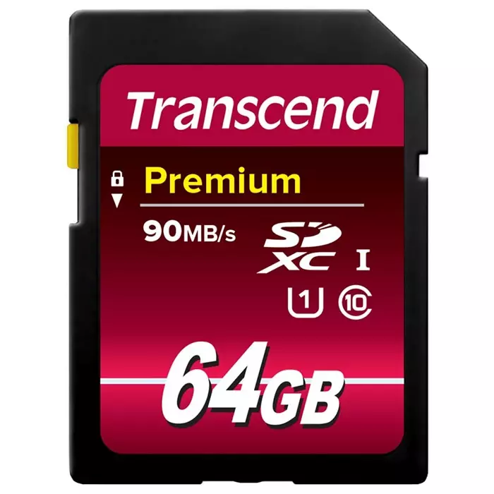 Transcend 64 GB Industrial SDHC, SDXC SD Card, Class 1, Class 10, TS64GSDU1