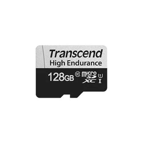 Transcend 128 GB MicroSDXC Micro SD Card, Class 10, TS128GUSD350V