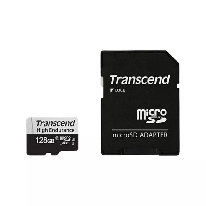 Transcend 128 GB MicroSDXC Micro SD Card, Class 10, TS128GUSD350V