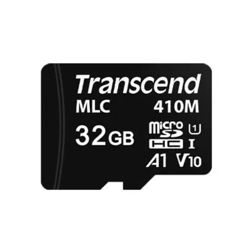 Transcend 32 GB MicroSDHC Micro SD Card, A1, U1, V10, TS32GUSD410M