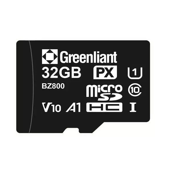 Greenliant Industrial Micro SD Card 32 GB Memory Size 15x11x1 mm, GLS93MP032G3-I-BZ800