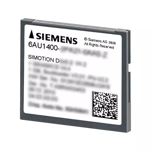 Siemens SIMOTION Controllers Series 2 GB Drive Based Compact Flash Card for D4x5-2, 6AU14002QA200AA0