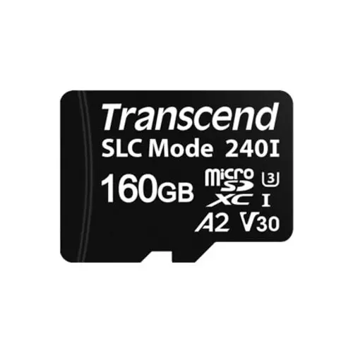 Transcend 20 GB Industrial MicroSDXC Micro SD Card, TS20GUSD240I