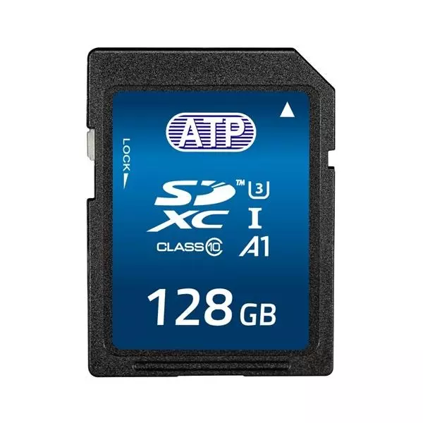 ATP SD Card 128 GB Memory Size 32x24x2.1 mm, AF128GSD4-BBBXM