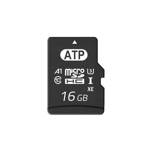 ATP Micro SD Card 16 GB Memory Size 32x24x2.1 mm, AF16GUD4A-BBBXM