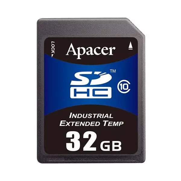 Apacer Industrial SD Card 512 MB Memory Size 32x24x2.1 mm, AP-ISD512IS2B-8T