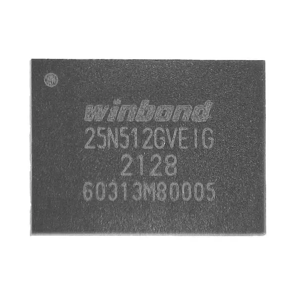 Winbond NAND Flash 512 Mbit Memory Size, W25N512GVEIGS
