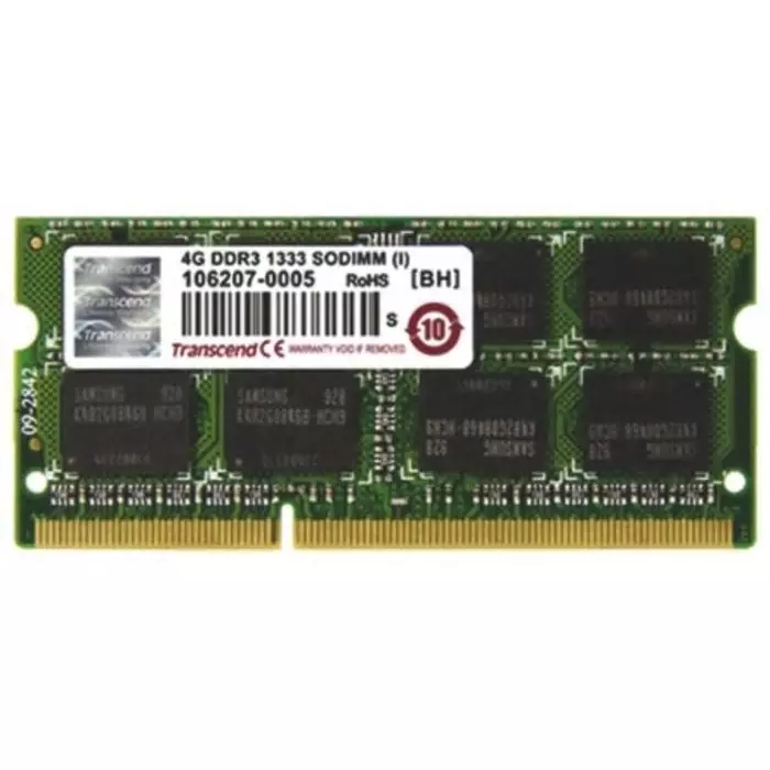 Transcend 4 GB DDR3 Laptop RAM, 1333MHz, SODIMM, 1.5V, TS512MSK64V3N-i