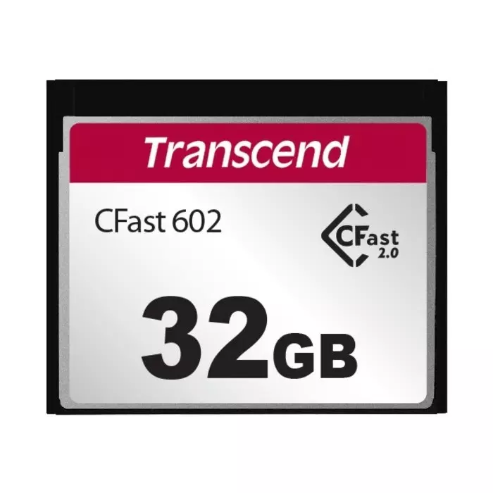 Transcend CFX602 Series CFast Card, 32GB 350MB/s Wire Speed, TS32GCFX602