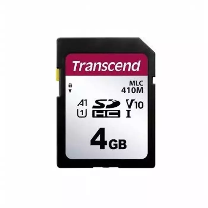 Transcend 4 GB SDHC SD Card, A1, U1, V10, TS4GSDC410M