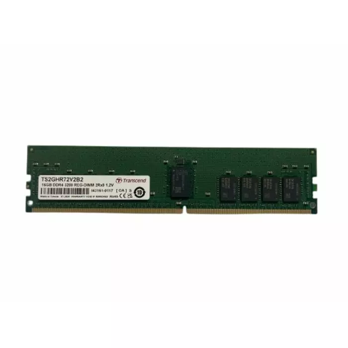 Transcend 16 GB DDR4 Server RAM, 3200Mbit/s, RDIMM, 1.2V, TS2GHR72V2B2