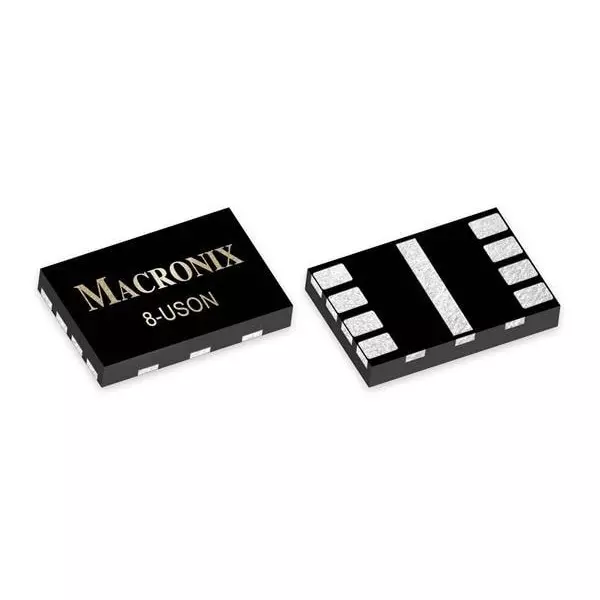 MACRONIX NOR Flash Memory 2 Mbit Memory Size 60 MHz SMD/SMT Mount, MX25V2033FZUI-TR