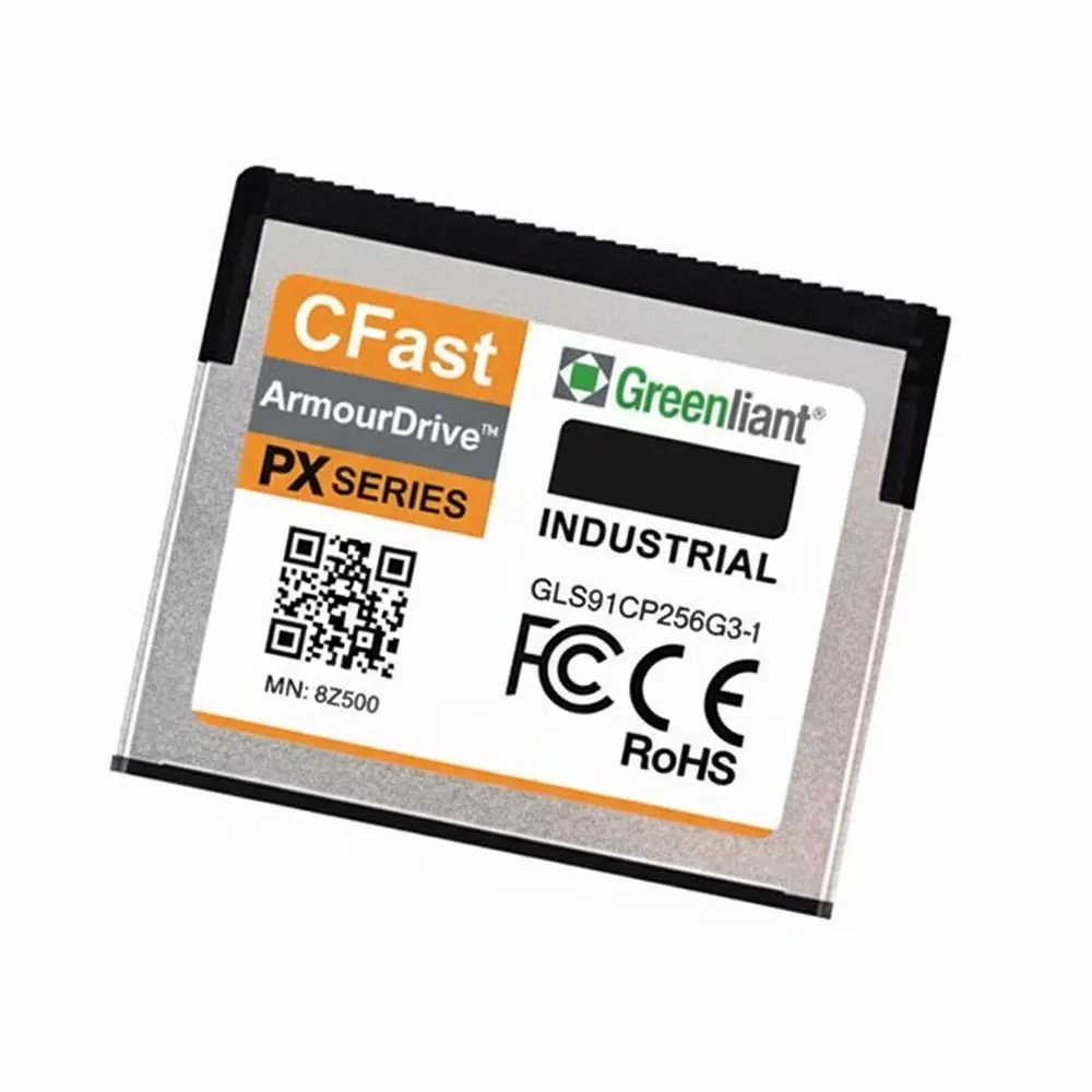 Greenliant CFast Card 256 GB Memory Size 42.8x36.4x3.6 mm, GLS91CP256G3-I-BZ600