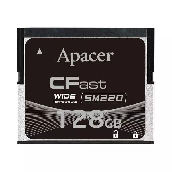 Apacer CFast Card 64 GB Memory Size 42.8x36.45x3.6 mm, APCFA064GGDAD-W6ETM1