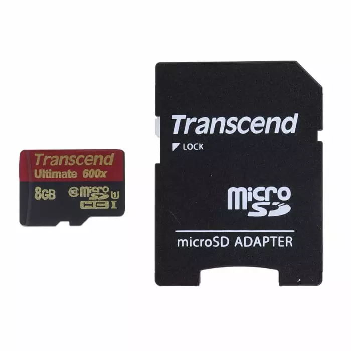 Transcend 8 GB MicroSDHC Micro SD Card, Class 10, UHS-1 U1, TS8GUSDHC10U1