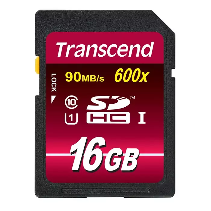 Transcend 16 GB SDHC SD Card, Class 10, UHS-1 U1, TS16GSDHC10U1