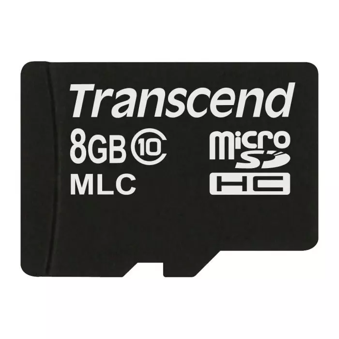 Transcend 8 GB Industrial MicroSDHC Micro SD Card, Class 10, TS8GUSDC10M