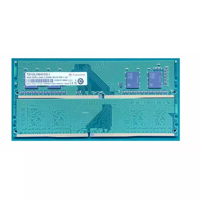 Transcend 8 GB DDR4 RAM, 3200Mbit/s, UDIMM, 1.2V, TS1GLH64V2G-I