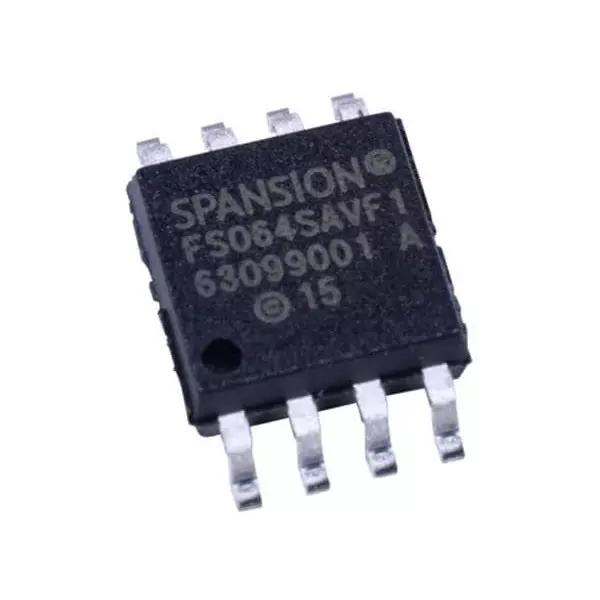 Infineon NOR Flash Memory 64 Mbit Memory Size 133 MHz SMD/SMT Mount, S25FS064SAGNFN030