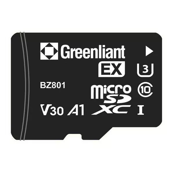 Greenliant Industrial Micro SD Card 64 GB Memory Size 15x11x1 mm, GLS93MP064G3-I-BZ800