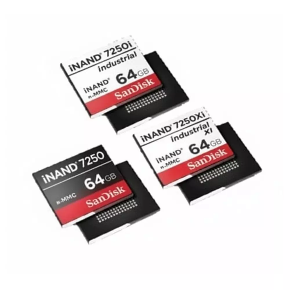 SanDisk Industrial WD/SD Card 8 GB Memory Size, SDINBDG4-8G-T