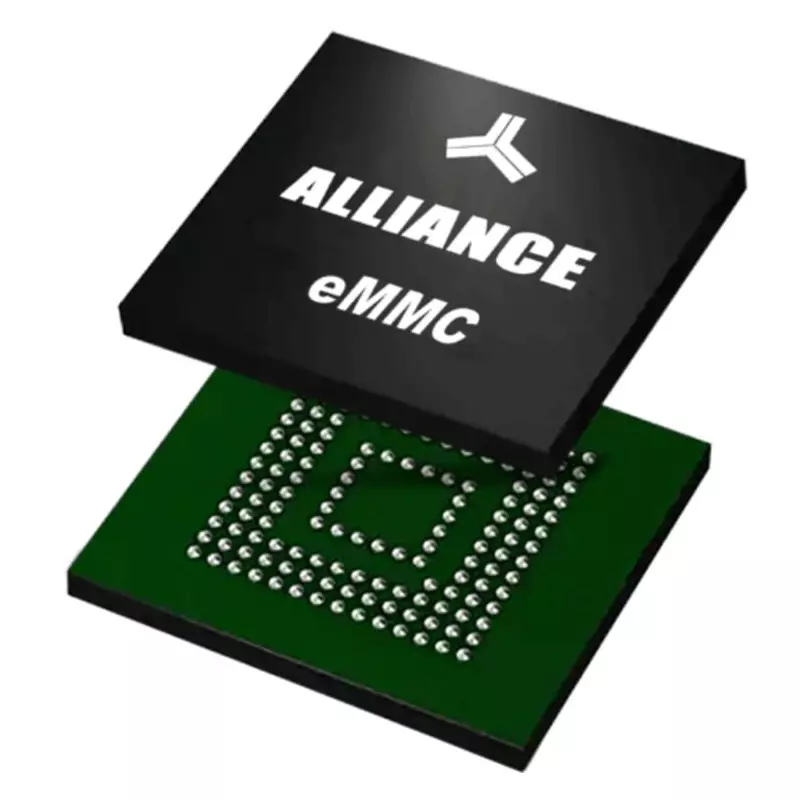 Alliance Memory NAND 8GByte eMMC Flash Memory 153-Pin FBGA, ASFC8G31M-51BIN (Pack of 160)
