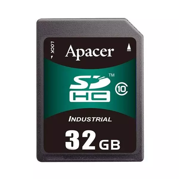 Apacer Industrial SD Card 8 GB Memory Size 32x24x2.1 mm, AP-ISD08GCD4A-8T