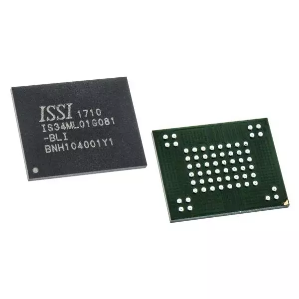 ISSI NAND Flash 1 Gbit Memory Size, IS34ML01G081-BLI