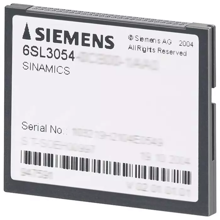 Siemens Sinamics S120 CompactFlash Compact Flash Card, 6SL3054-0FC00-1BA0