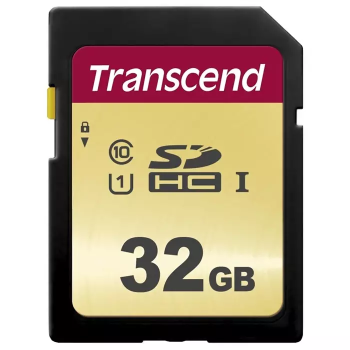 Transcend 32 GB SDHC SD Card, Class 10, TS32GSDC500S