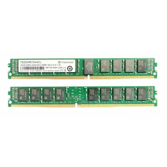 Transcend 16 GB DDR4 RAM, 2666Mbit/s, RDIMM, 1.2V, TS2GHR72V6BL