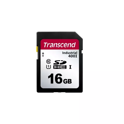 Transcend 16 GB Industrial SD SD Card, UHS-I, TS16GSDC400I