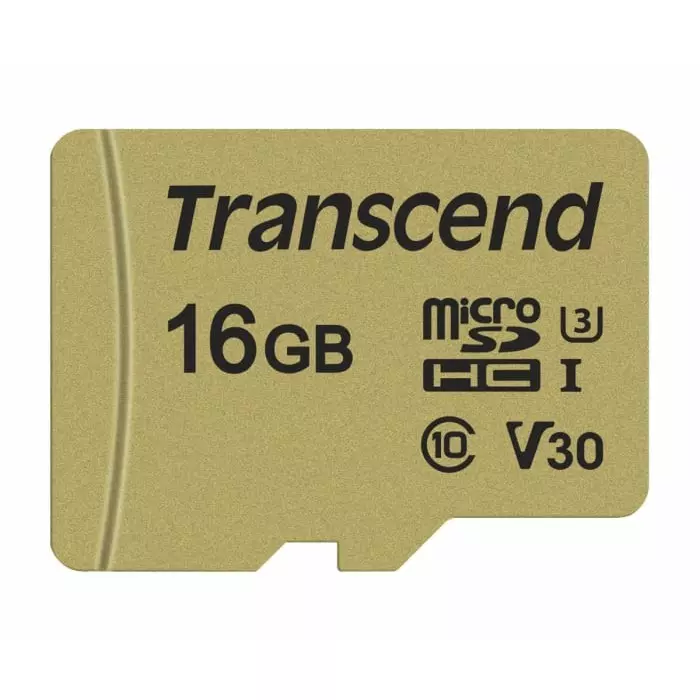 Transcend 16 GB MicroSD Micro SD Card, Class 10, TS16GUSD500S