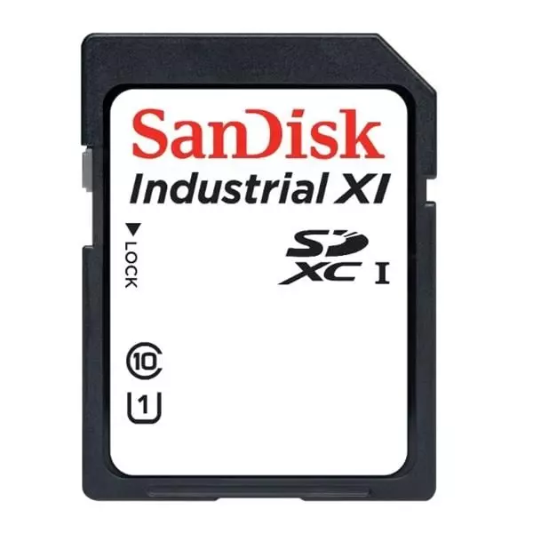 SanDisk Industrial SD Card 8 GB Memory Size 32x24x2.1 mm, SDSDAF3-008G-XI