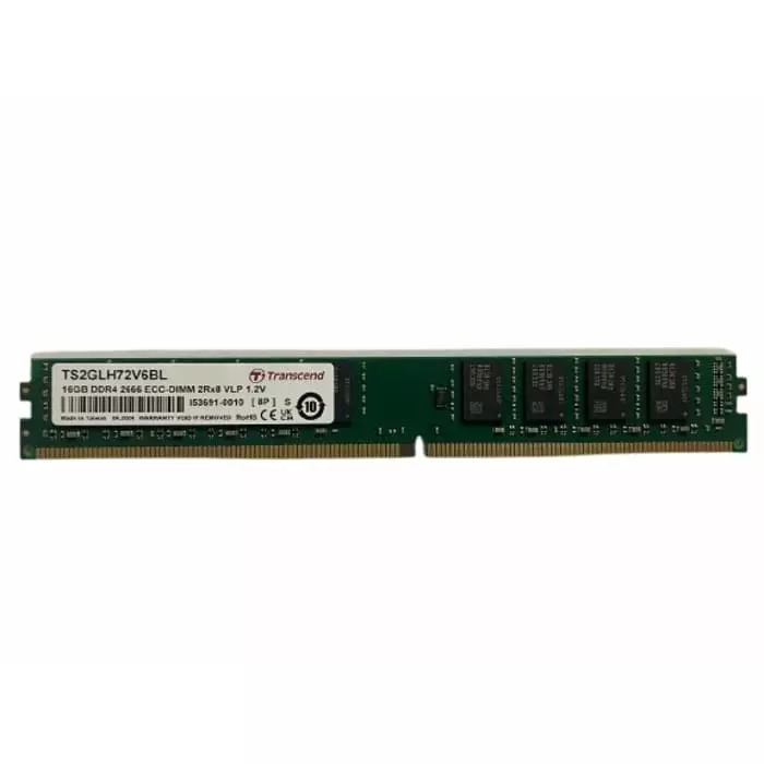 Transcend 16 GB DDR4 RAM, 2666Mbit/s, DIMM, 1.2V, TS2GLH72V6BL