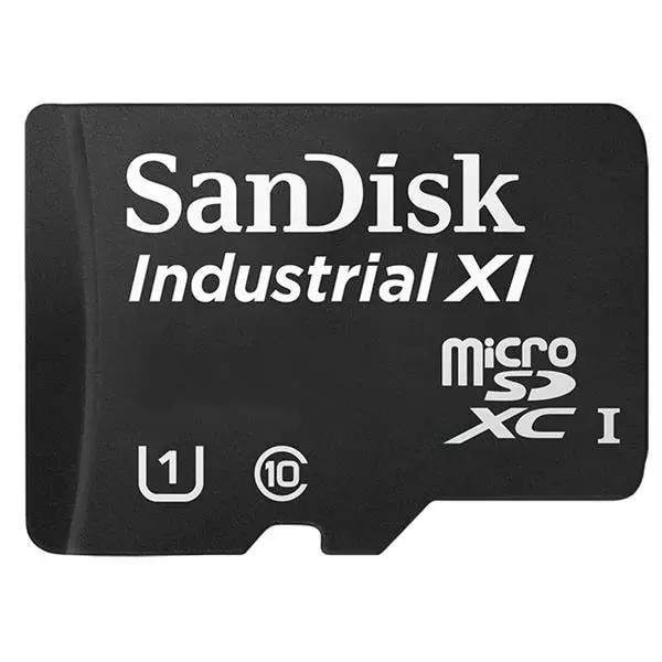 SanDisk Industrial Micro SD Card 8 GB Memory Size 15x11x1 mm, SDSDQAF3-008G-XI