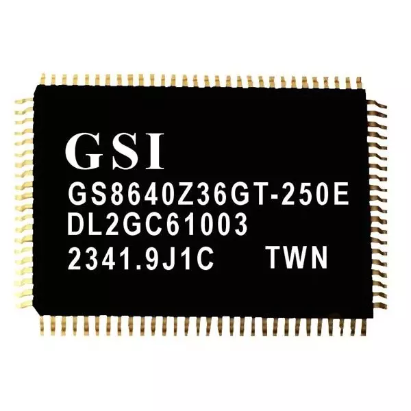 GSI Technology SRAM 72 Mbit Memory Size 6.5 ns Access Time, GS8640Z36GT-250E
