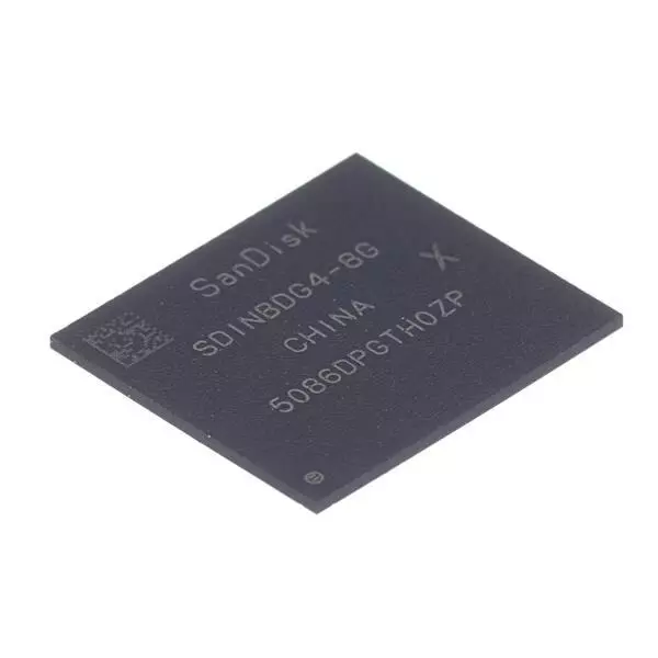 SanDisk Industrial Embedded MMC 8 GB Memory Size, SDINBDG4-8G-XA3