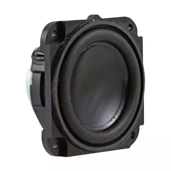 MULTICOMP PRO Miniature Speaker 8 ohm Impedance 3 W Power 83 dB SPL, MCABS-267-RC
