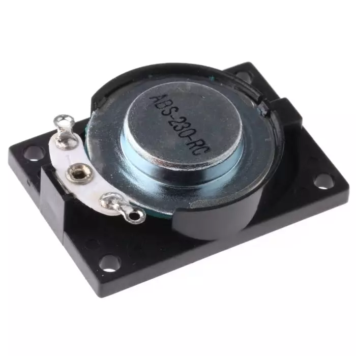 RS PRO 4? 2W Miniature Speaker 28.3mm Dia. , 40 x 28.3 x 11.5mm Model No 7564624