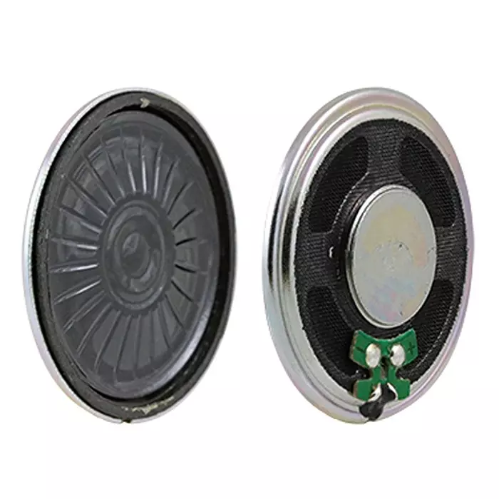 RS PRO Miniature Speaker 40 mm Dia x 5 mm 16 Ω Impedance 92 dB Sound 0.5 W Power, 102780
