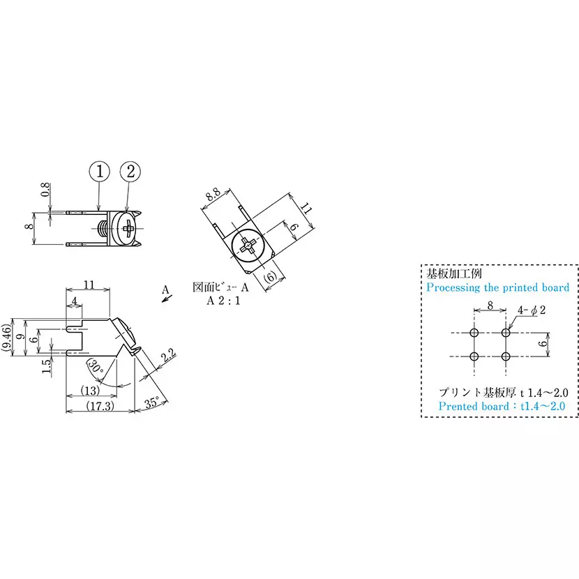 trusco-printed-board-terminal-20-a-rating-t4096cs-pack-of-10