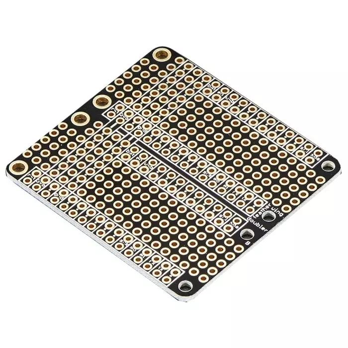ADAFRUIT INDUSTRIES Breadboard Prototyping Board 50.9x47x1.6 mm, 2890